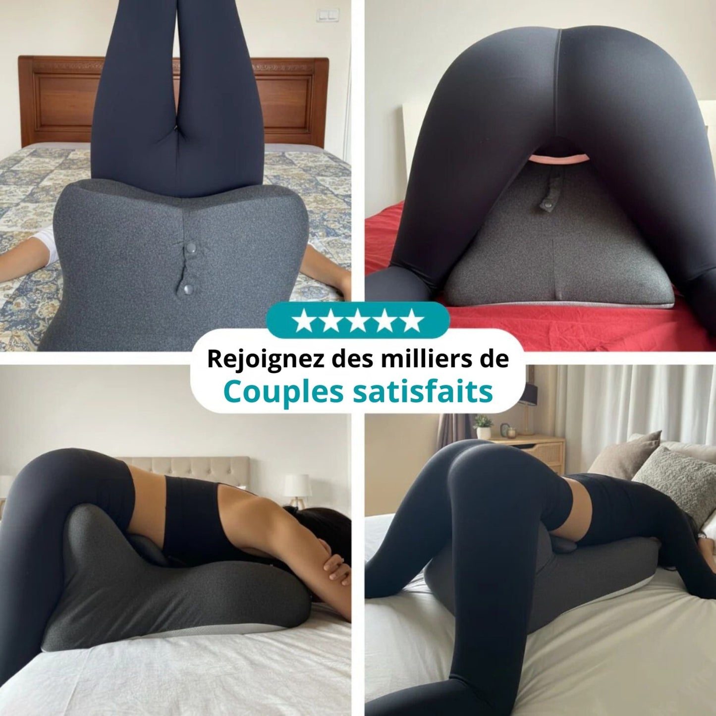 Oreiller pour couple “Fusion”